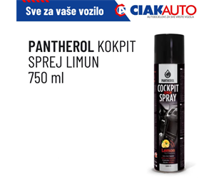 PANTHEROL KOKPIT SPREJ LIMUN 750ml